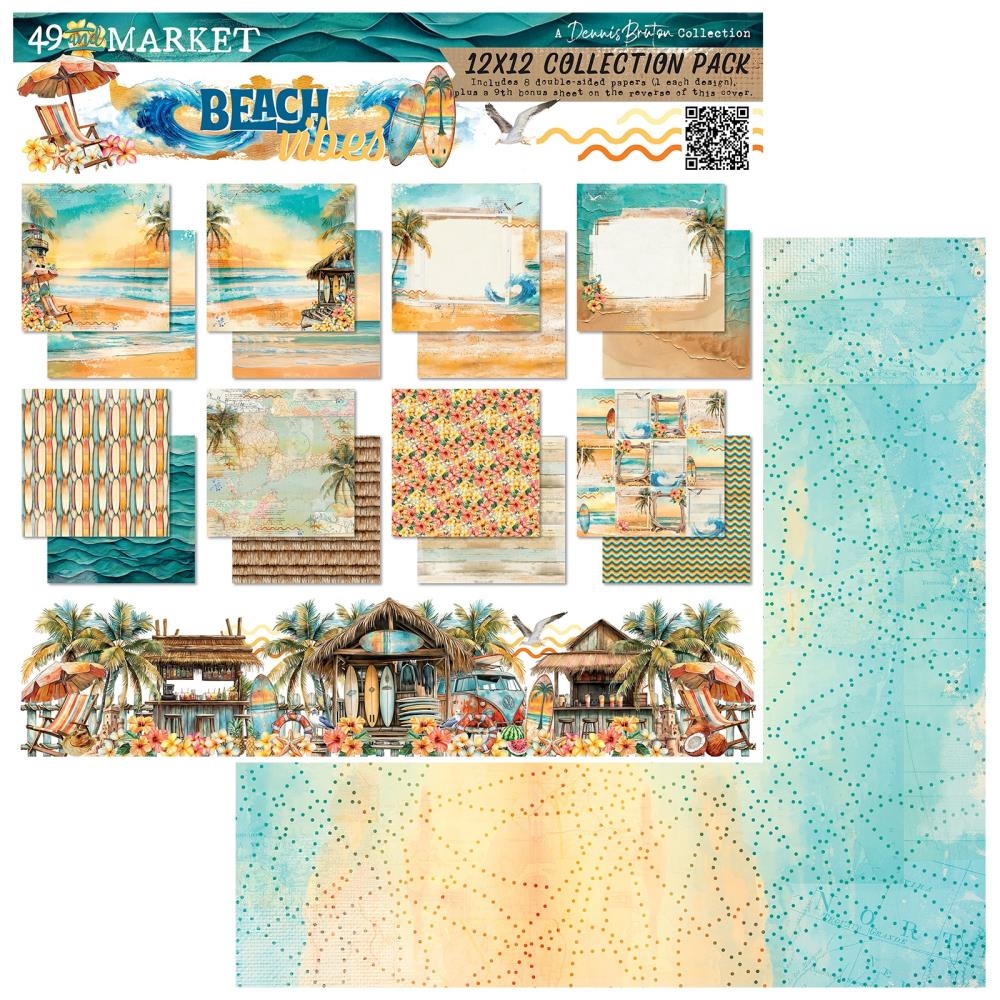 Beach Vibes Collection Pack 12"X12"
