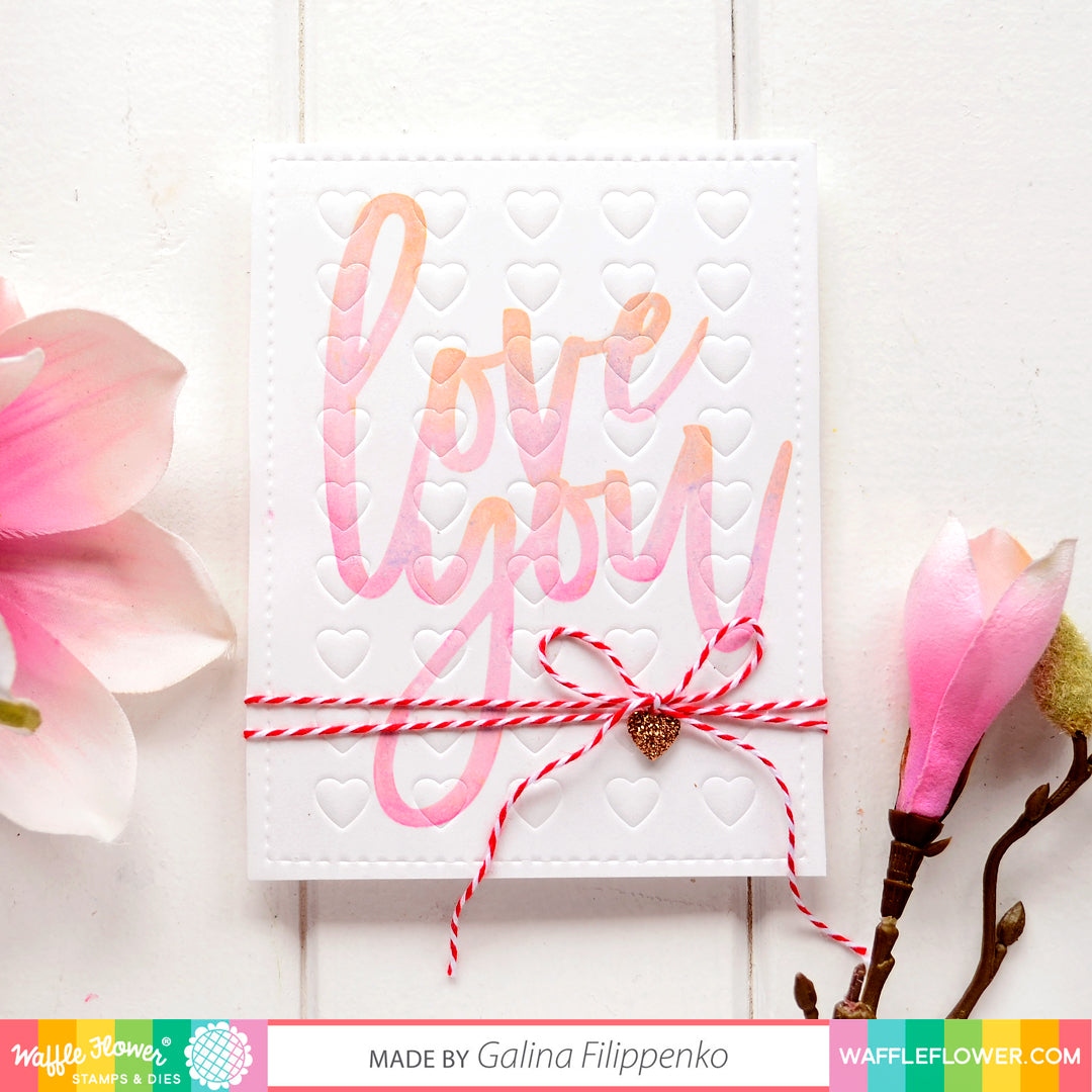 Oversized Love Stamp Set