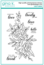 Lovely Flowers Stamps
