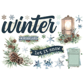 Fresh Snow Simple Pages Page Pieces