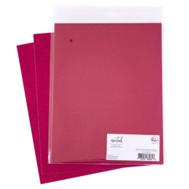 Essentials Glitter Cardstock 8.5"X11" Magenta