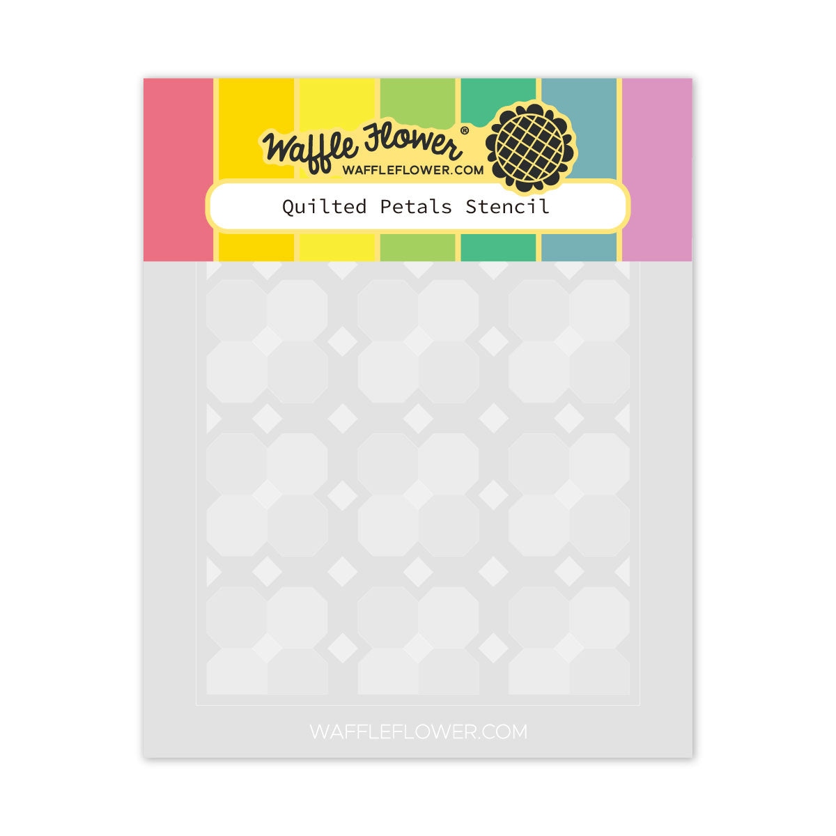 Quilted Petals Stencil