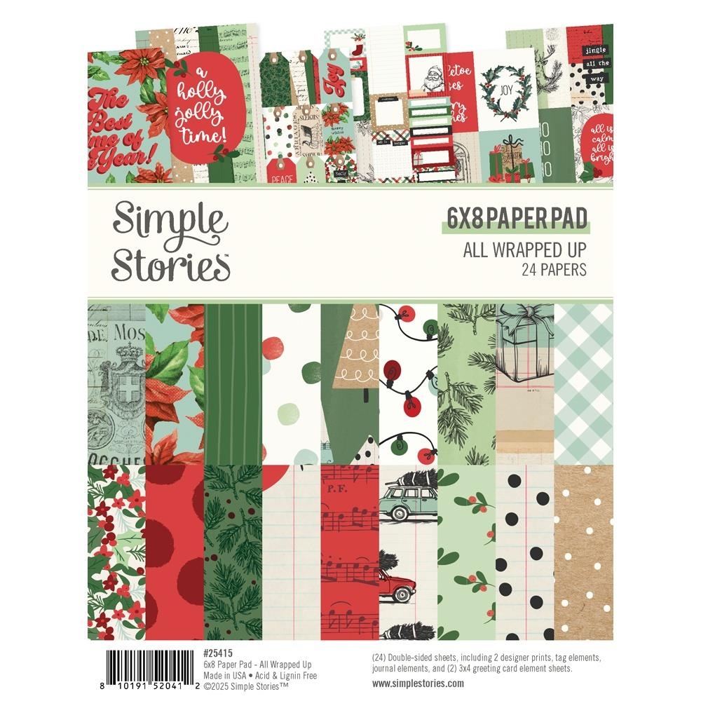 All Wrapped Up Paper Pad 6"X8"