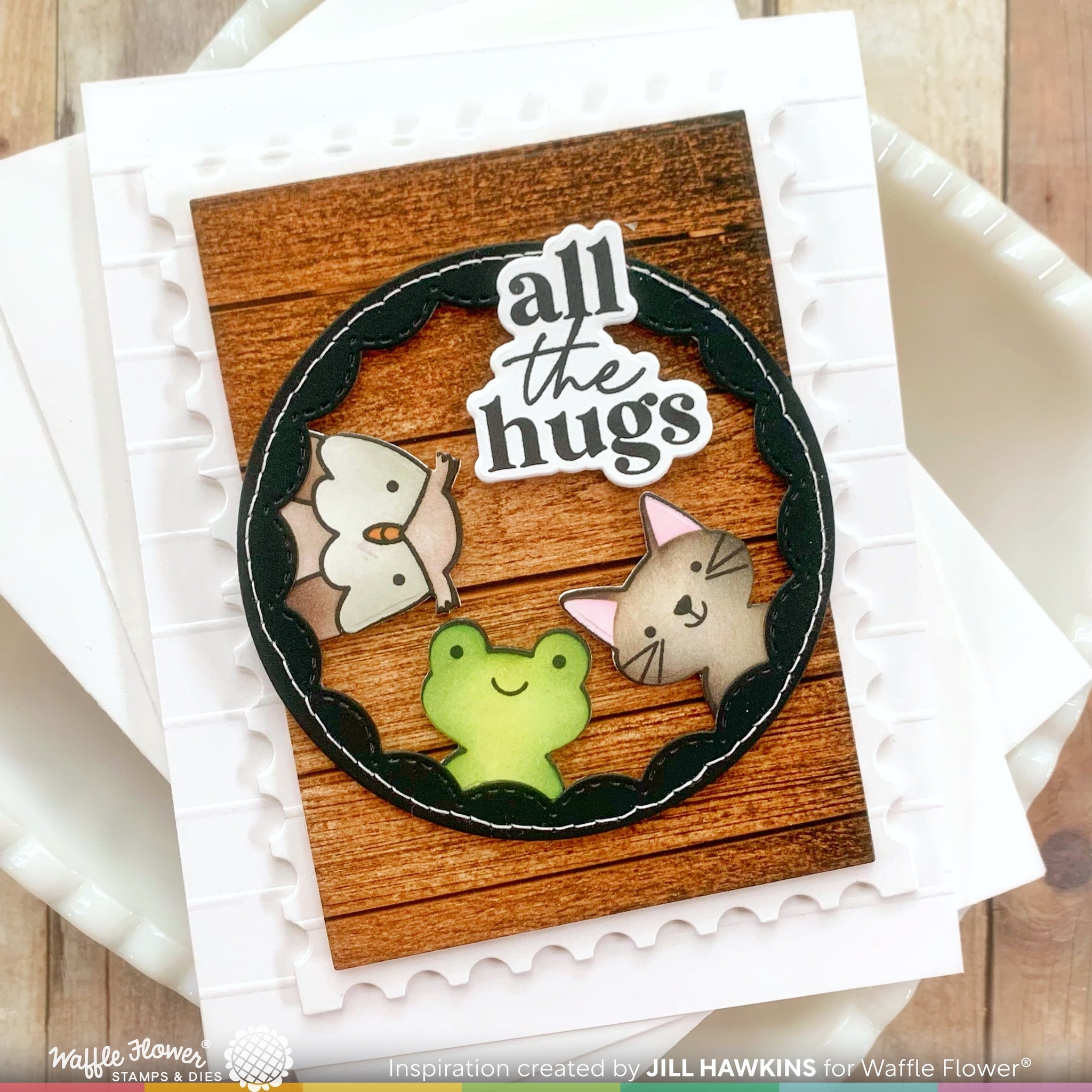 Sweet Lattice Sentiments Stamp Set