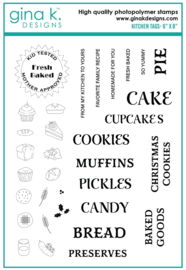 Kitchen Tags Stamps