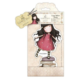 Gorjuss Large Rubber Stamp - New Heights
