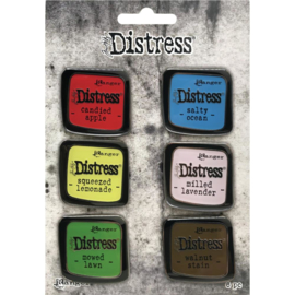 Pin Set 5 Distress Enamel Collector 