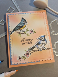 Birds and Branches Stamps