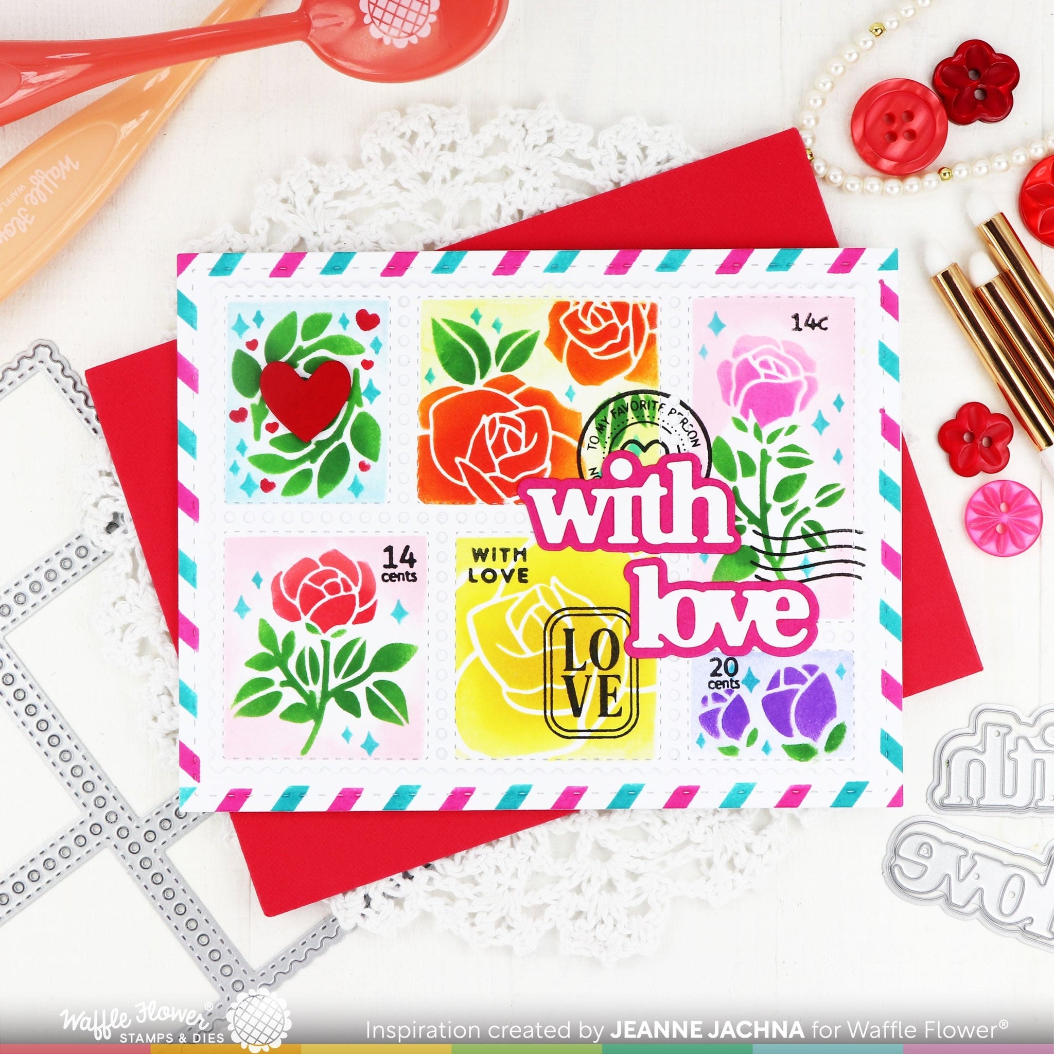 Print & Script With Love Die