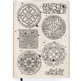 Sonora Talaveras Clear Stamp Set 6"X8"