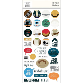 Say Cheese Galaxy Stickers Foam