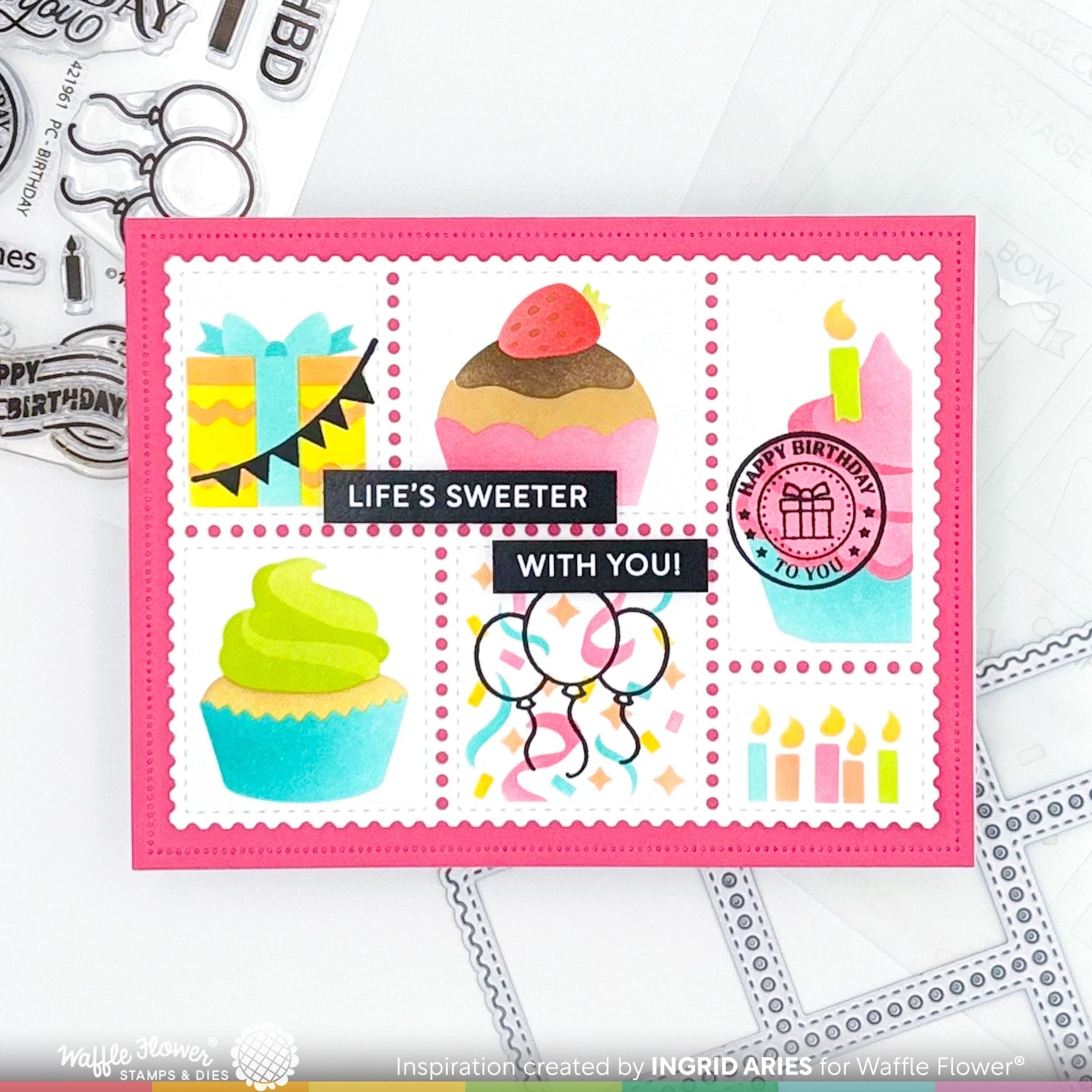 Subsentiments Cupcake Diecut