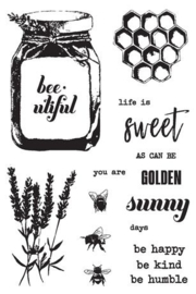 Simple Vintage Lavender Fields Stamps