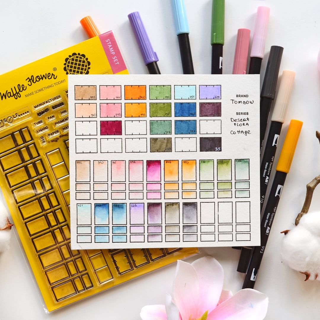 Color Swatches Matching Die