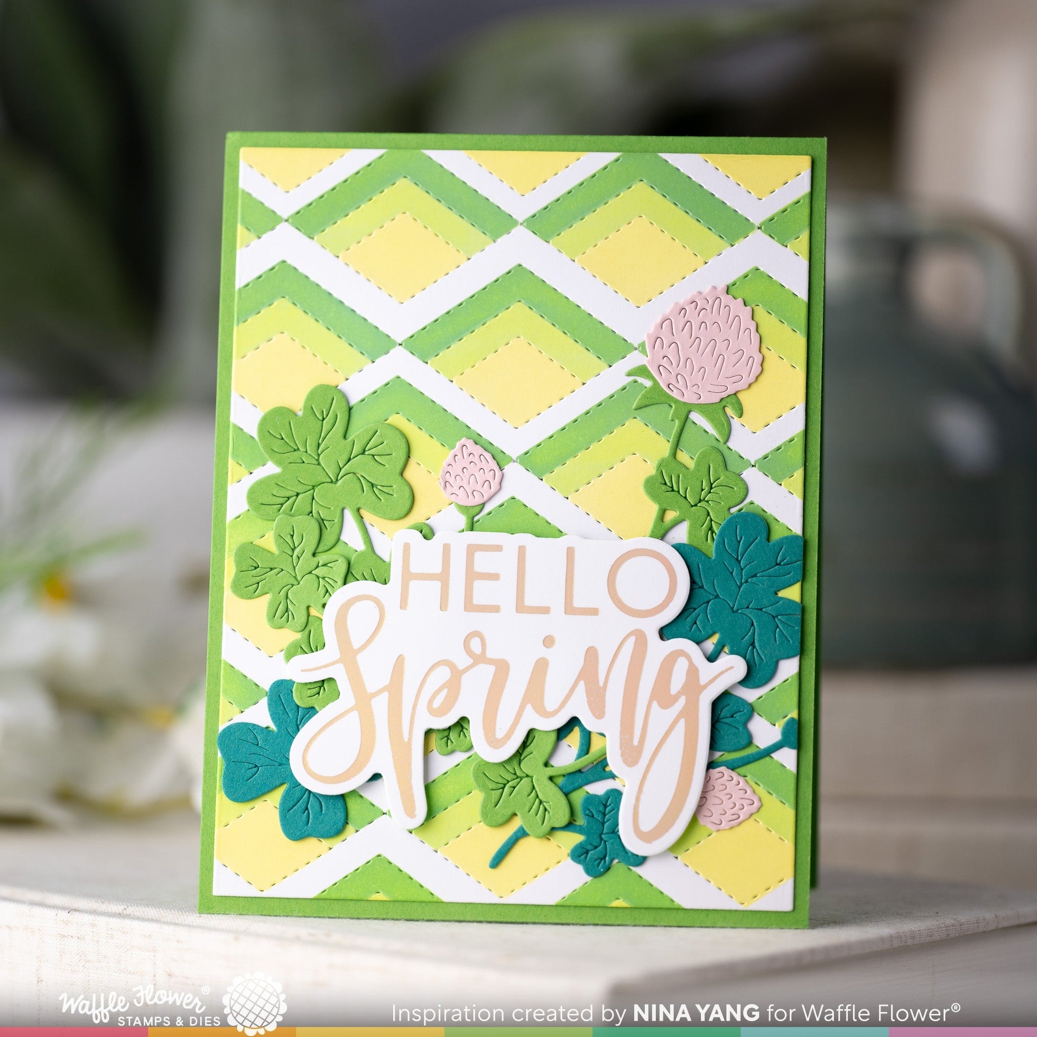 Hello Spring Foil Plate