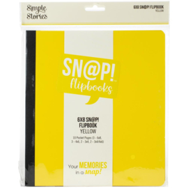 Yellow Flipbook 6"X8"