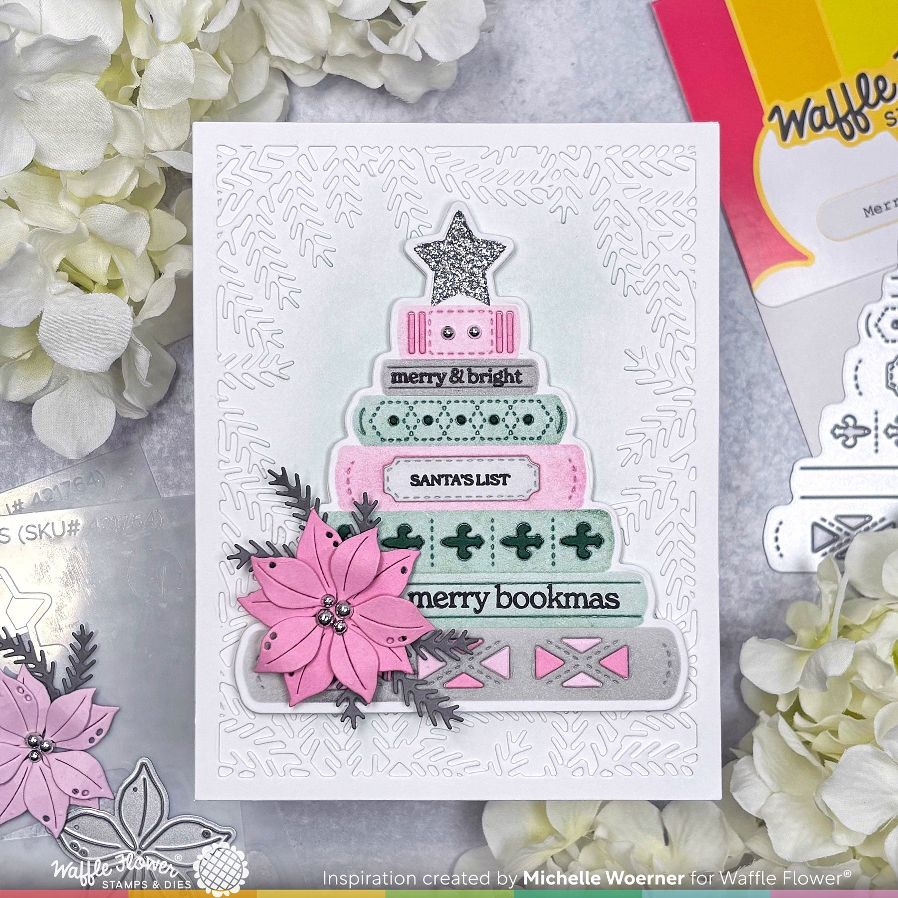Merry Bookmas Sentiments Stamp Set