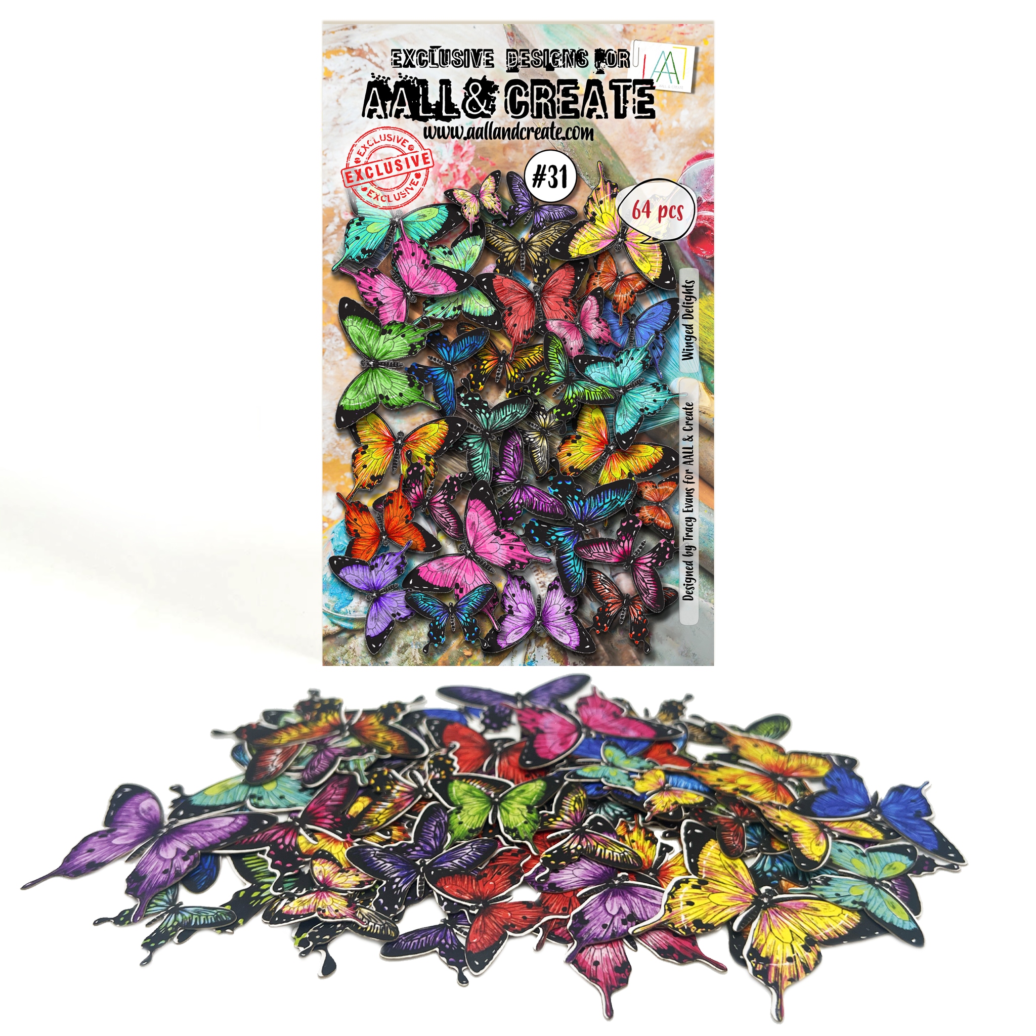 #031 Winged Delights Ephemera Die Cuts