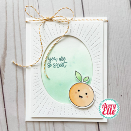 Orange You Sweet Clear Stamp Set