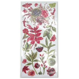 ARToptions Rouge Wildflowers Laser Cut Outs