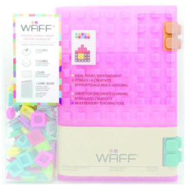WAFF Creative Journal Kit A5 Glitter Pink