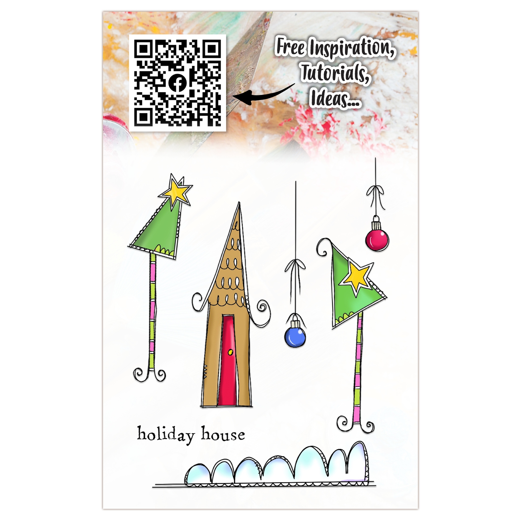 #1316 Holiday House A7 Stamp Set