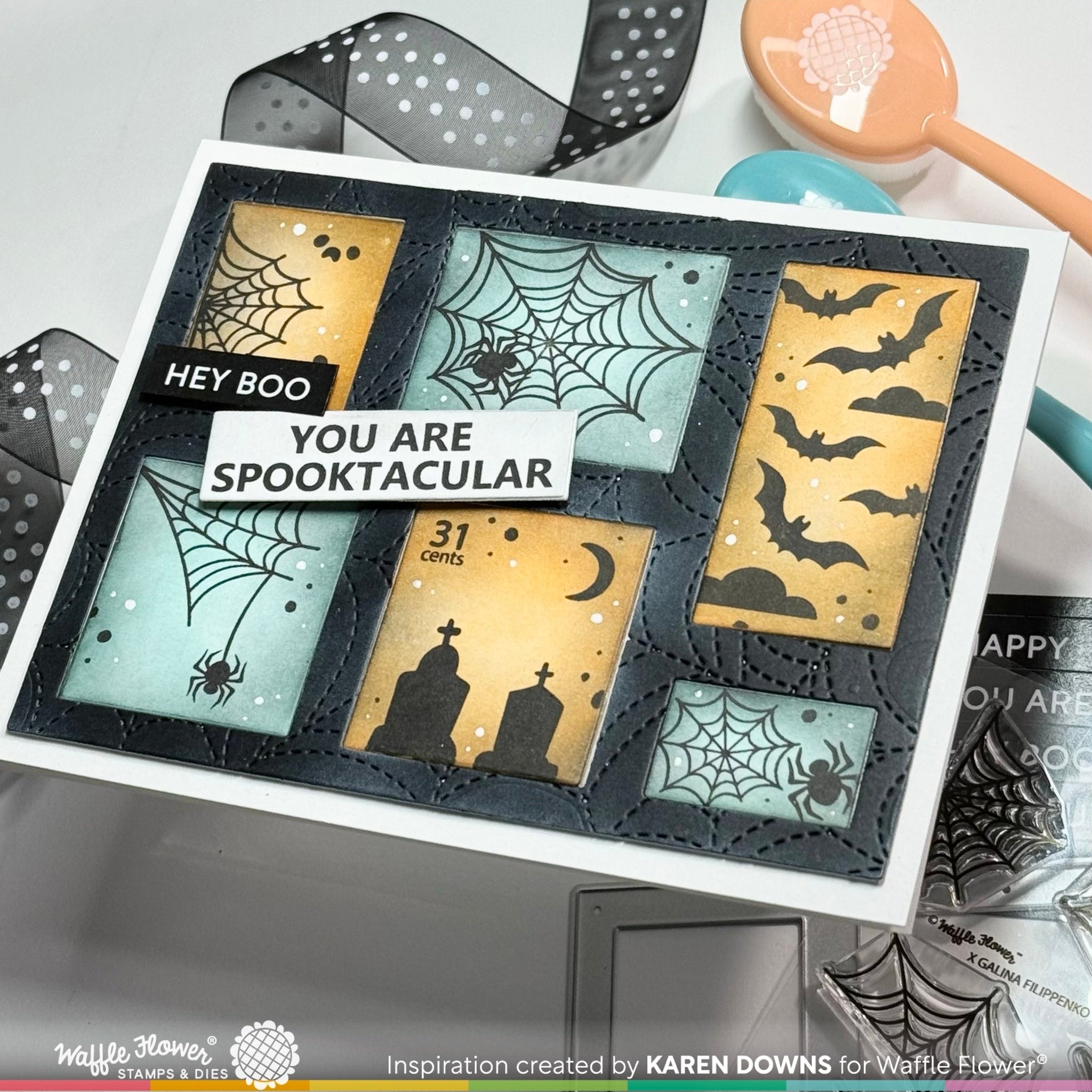 Postage Collage Spooktacular Stamp Set