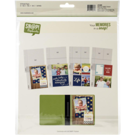 Pocket Pages For 6"X8" Flipbooks Multi Pack