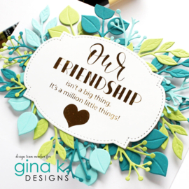 Love Is  5.9" x 5.9" Adhesive Transfer Sheets