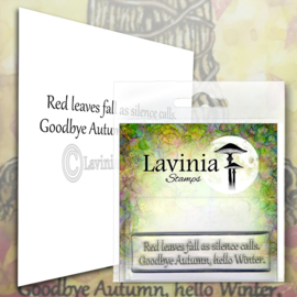 LAV574 Red Leaves Stamp