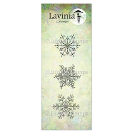 LAV842 Snowflakes Large Stamp