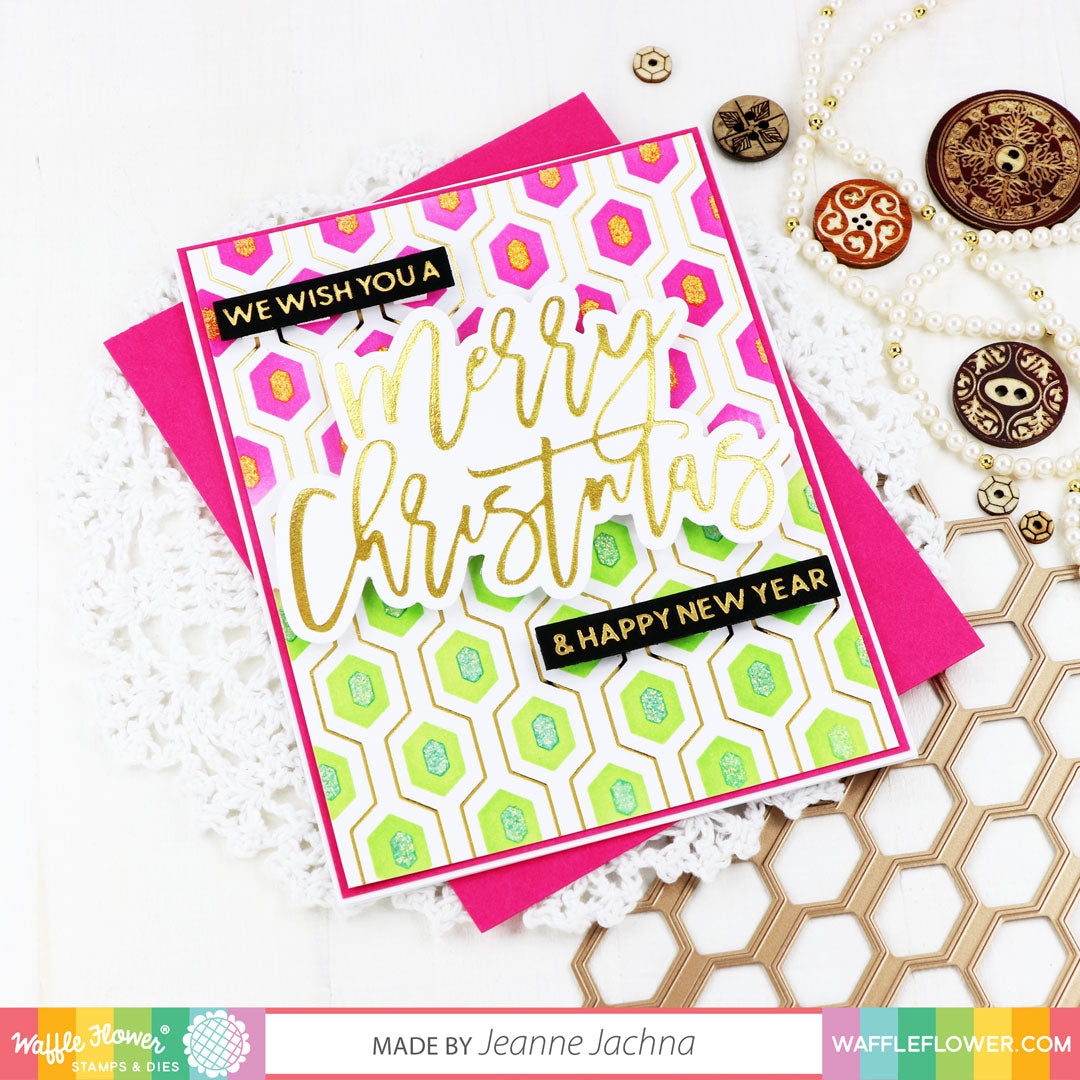 Subsentiments Christmas Foil Plate