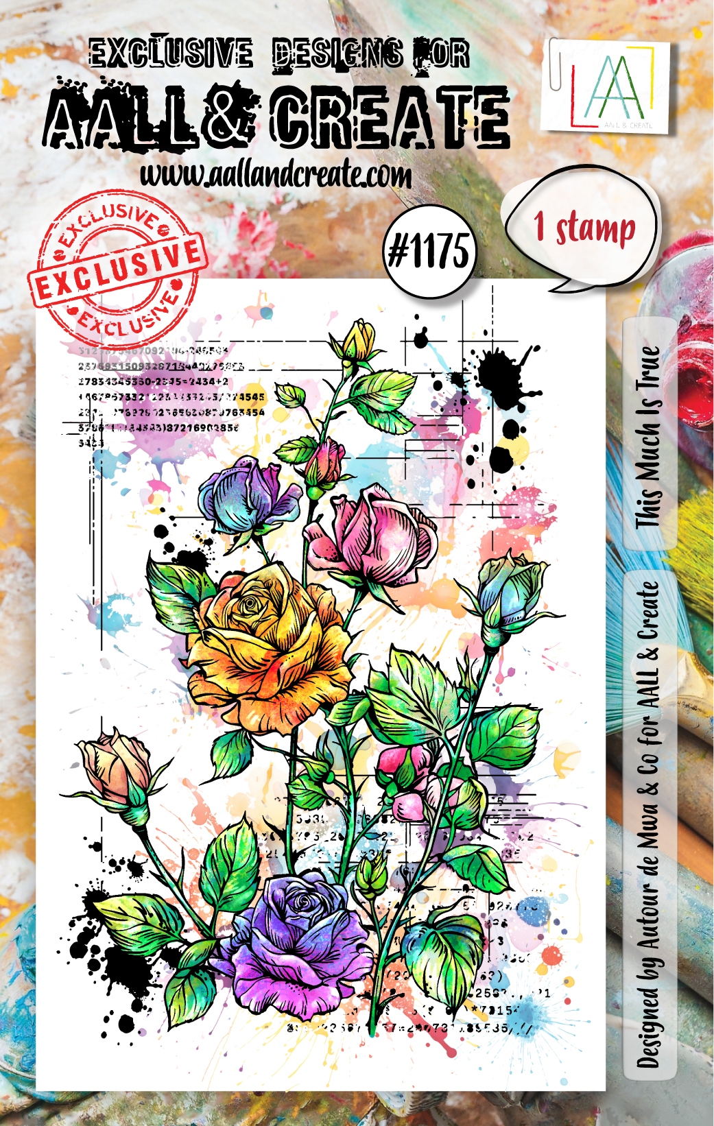 #1175 This Much Is True A7 Stamp Set