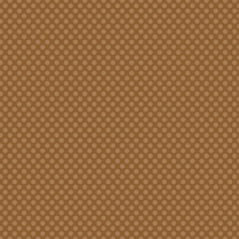 Patterned single-sided 12x12" brown l.dot