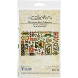 Christmas Time Cardstock Die-Cut Assortment