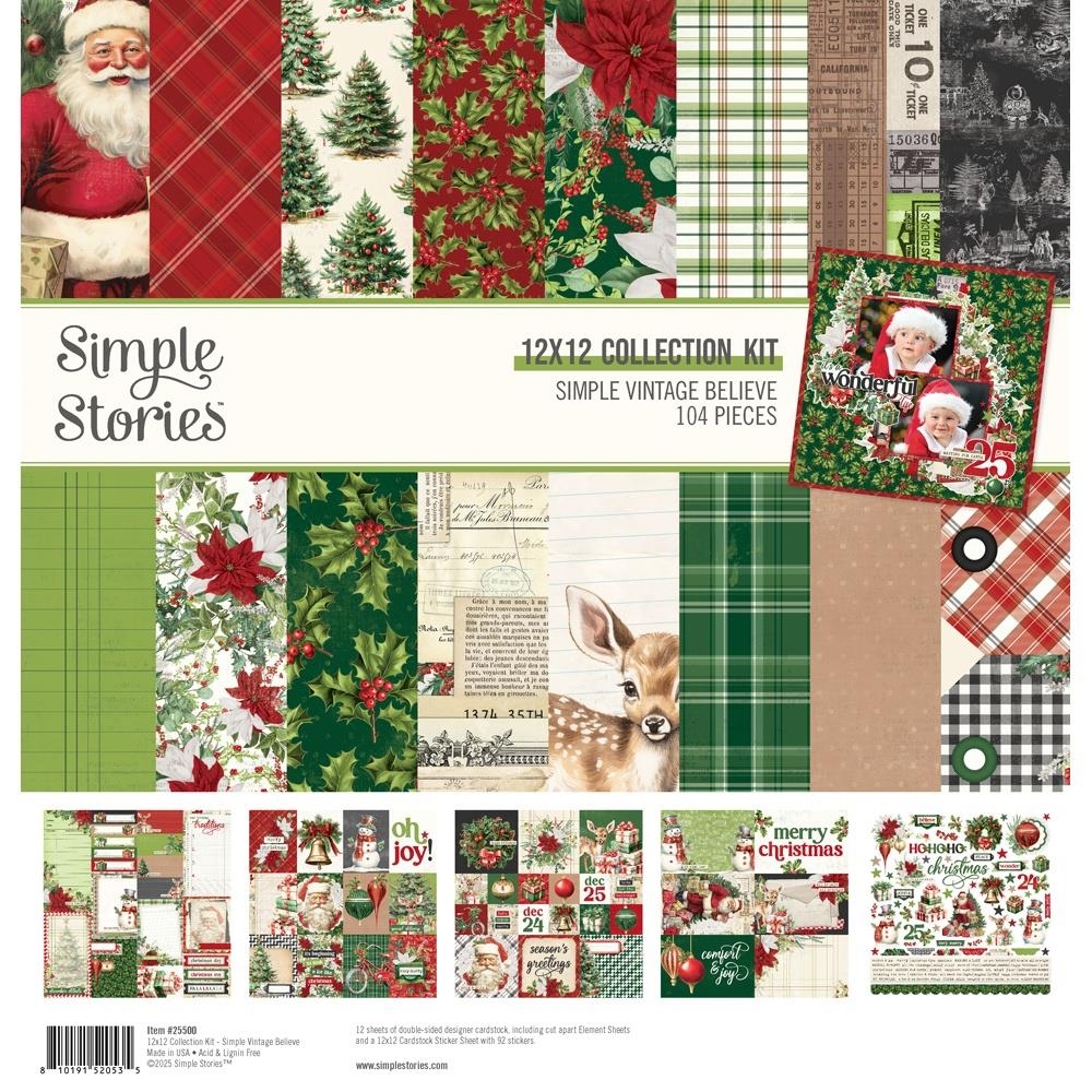 Believe Collection Kit 12"X12"