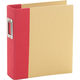 Red Binder 6"X8"