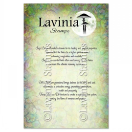 LAV940 Dill & Sage Words Stamp