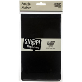 Black Flipbook 4"X6"