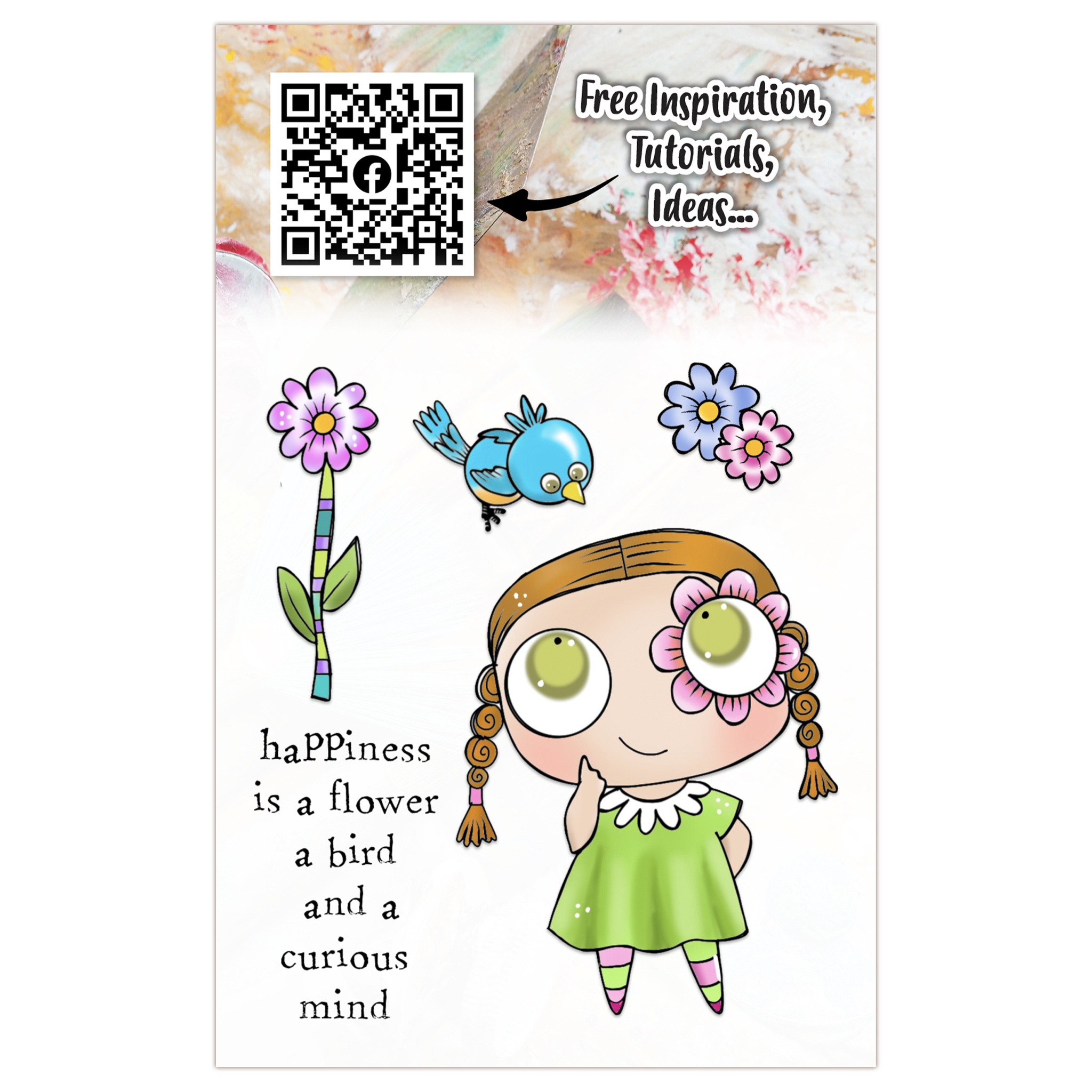 #1283 Happiness Is A7 Stamp Set