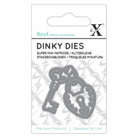 Dinky Die Heart Lock & Key