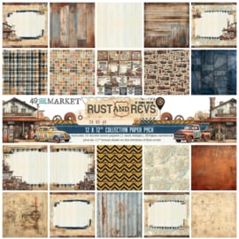 Rust And Revs Collection Pack 12"X12"