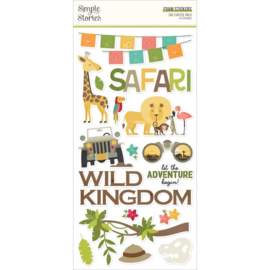 Say Cheese Wild Stickers Foam