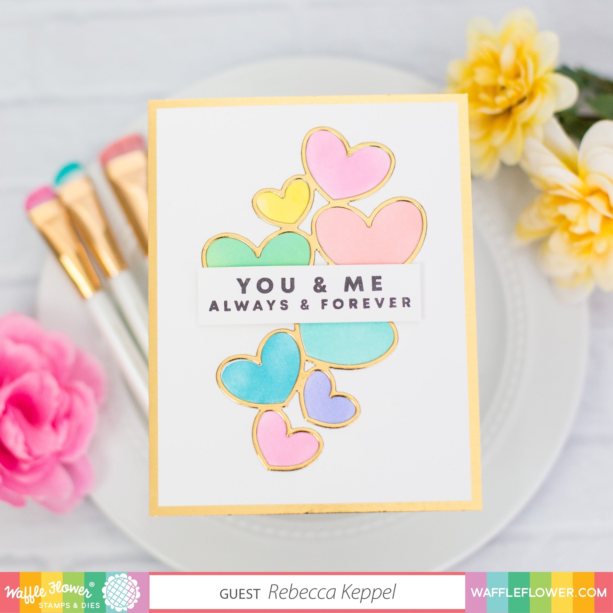 Puzzle Sentiments Stamp Set