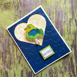 Blissful Birds Stamps