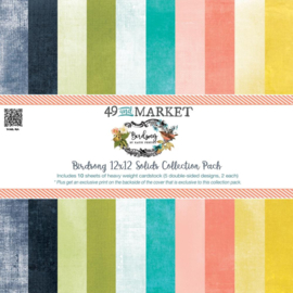 Birdsong Solids Collection Pack 12"X12"