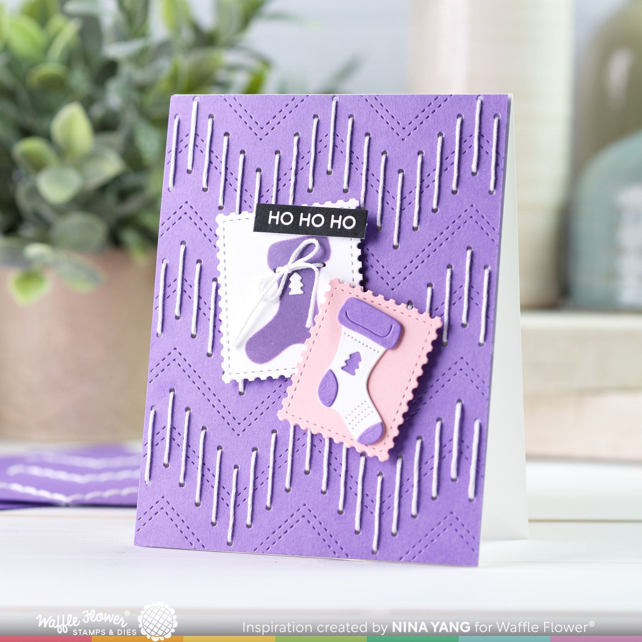 Dotted Chevron Die