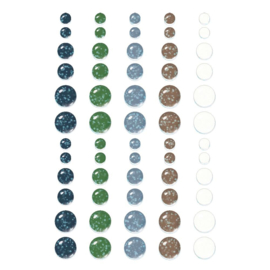 Fresh Snow Enamel Dots Glitter
