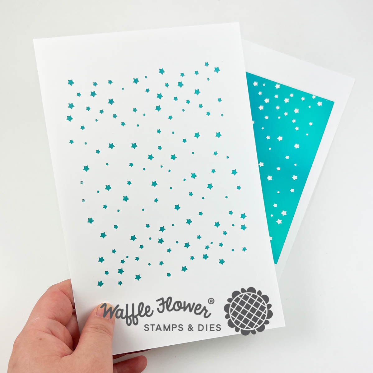 Scattered Stars Foil Plate