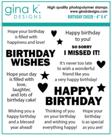 Birthday Cheer MINI Stamps
